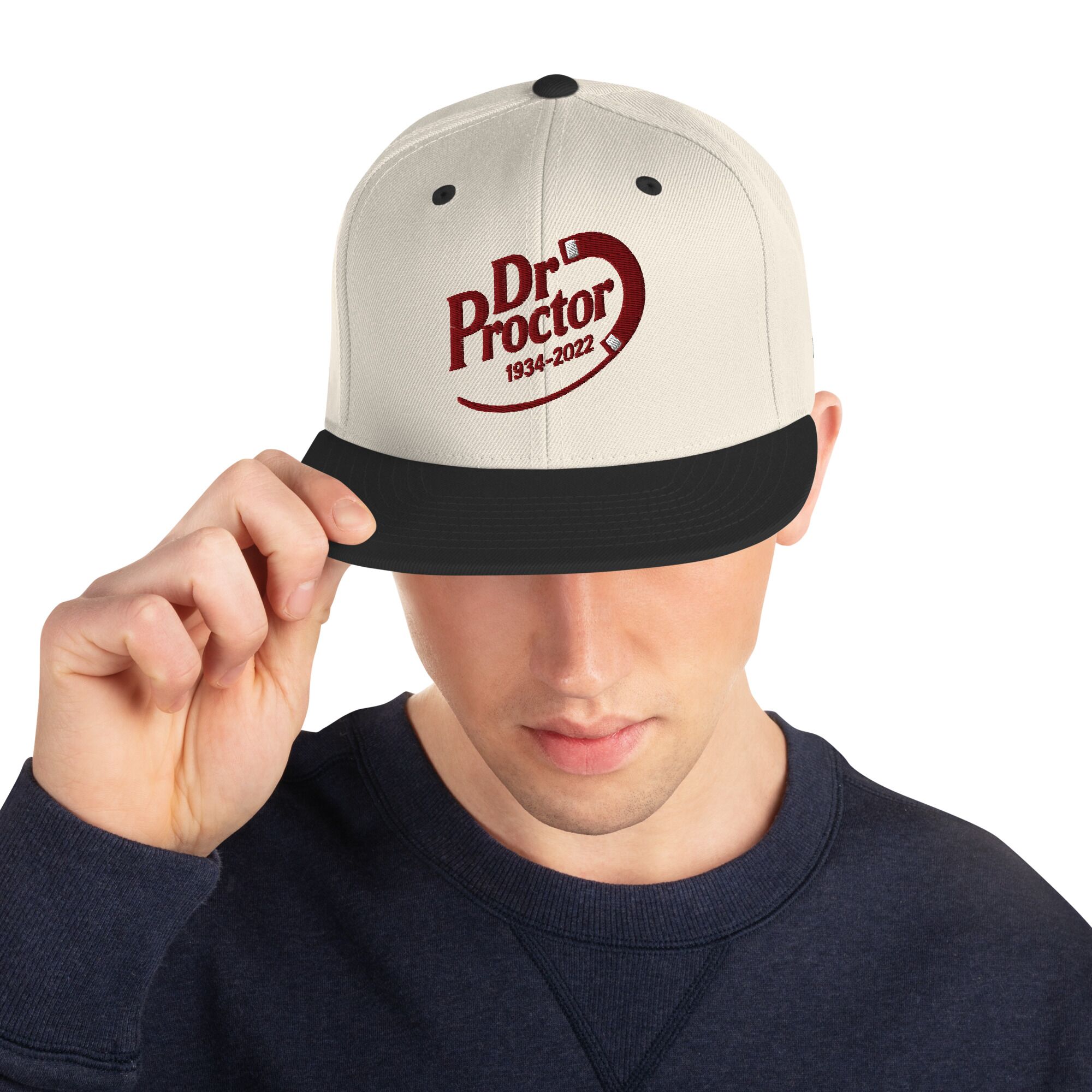 Bob Proctor Snapback Cap – Dr. Proctor Unisex Hat | Law of Attraction Clothes - Image 6