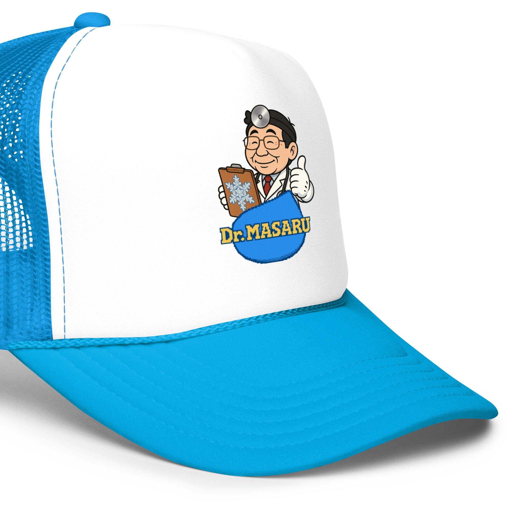 Masaru Emoto Foam Trucker Cap – Dr. Masaru Unisex Hat | Inspirational Clothes - Image 7