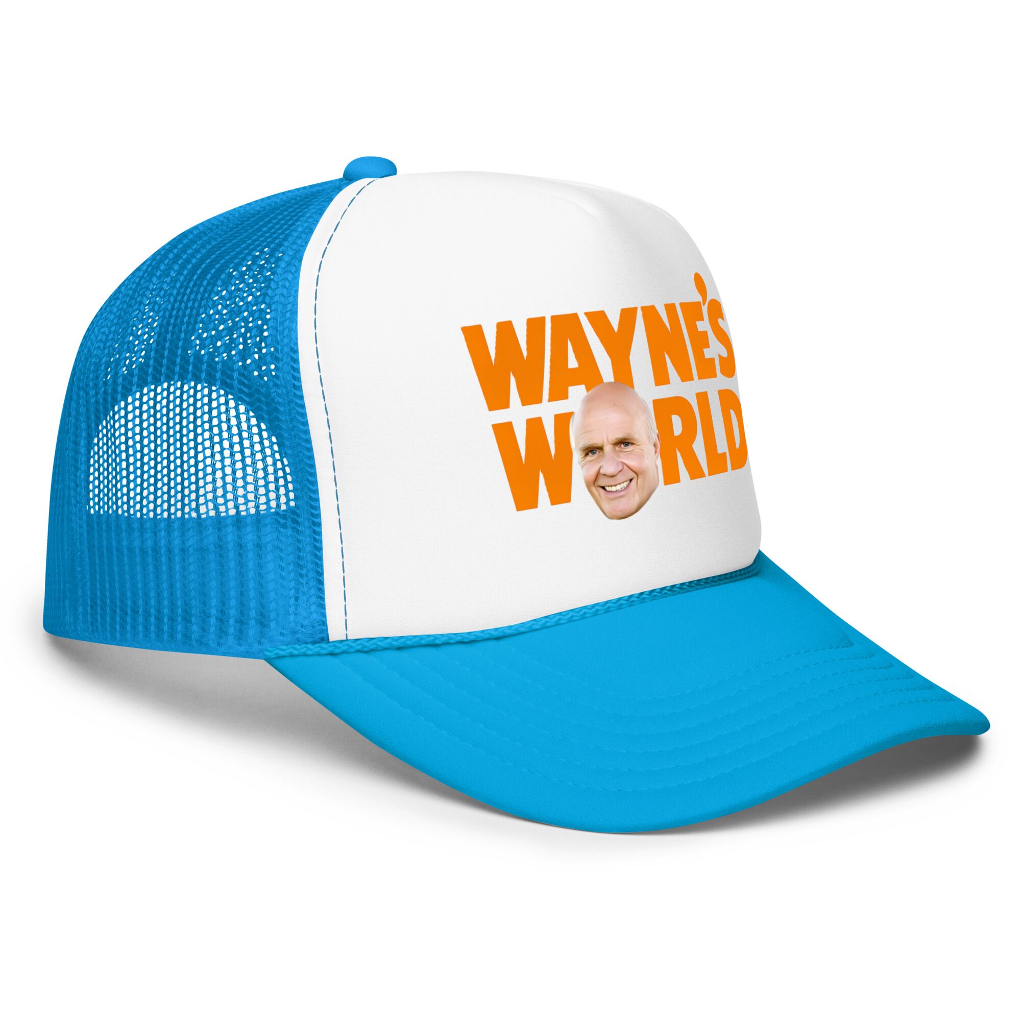 Wayne Dyer's World Foam Trucker Cap – Unisex Inspirational Hat | Good Karma Clothes - Image 22